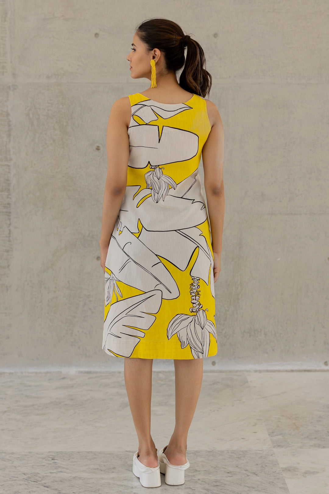 Plantain Orchard Dress- SS