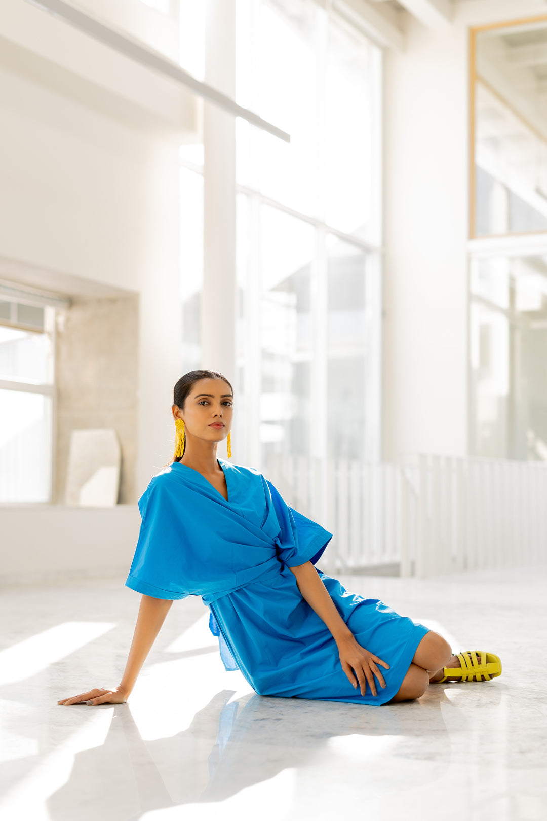 Azure Wrap Dress- SS