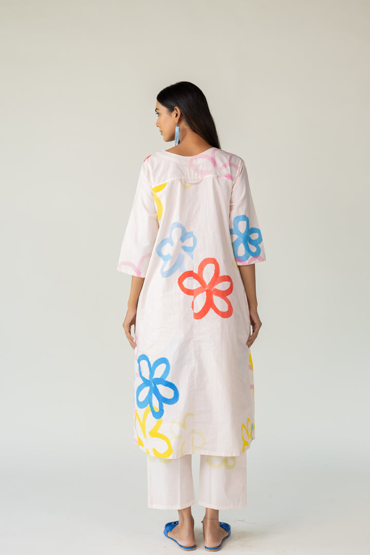 Bubble Bloom Buttondown Co-Ord- SS