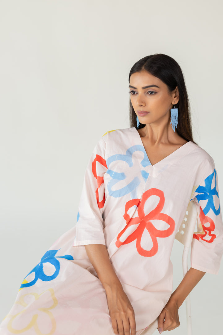 Bubble Bloom Buttondown Co-Ord- SS