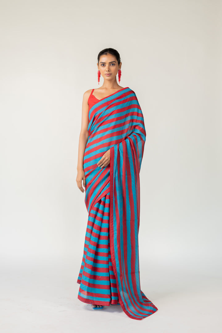 Metro Stripes Saree- SS