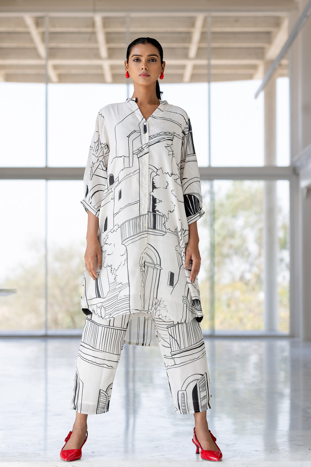 Mediterranean Lanes Co-Ord- SS