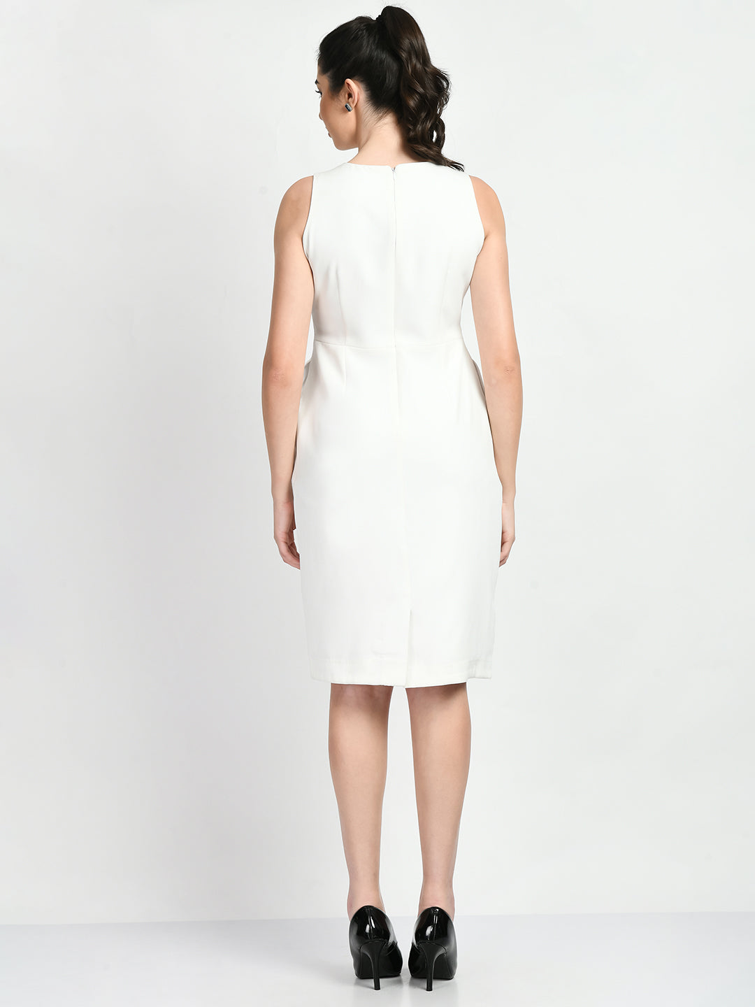 Exude Courage Sleeveless Sheath Dress