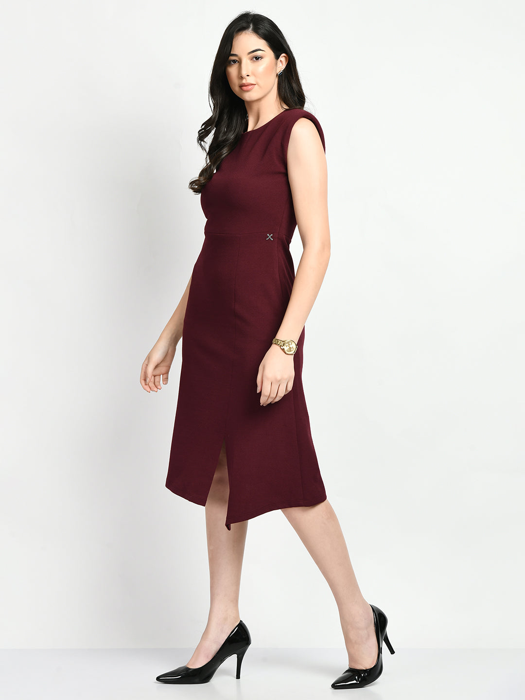 Exude Finesse Asymmetrical A-line Dress