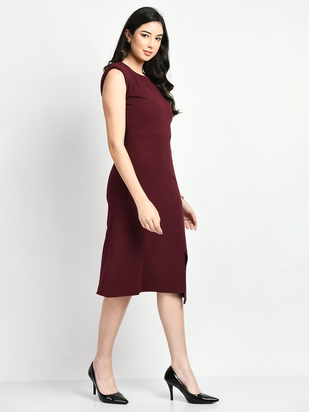 Exude Finesse Asymmetrical A-line Dress