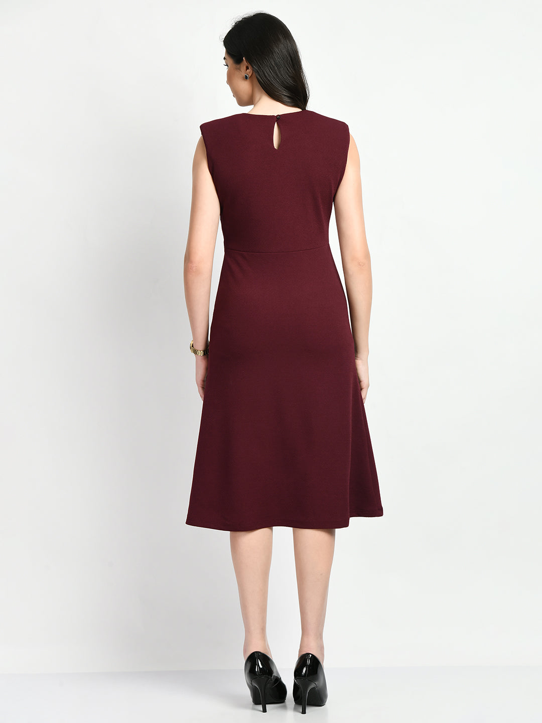 Exude Finesse Asymmetrical A-line Dress