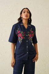 INDIGO BLOOM DENIM SET- II