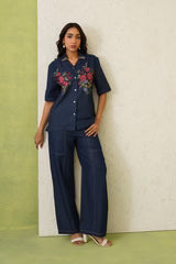 INDIGO BLOOM DENIM SET- II