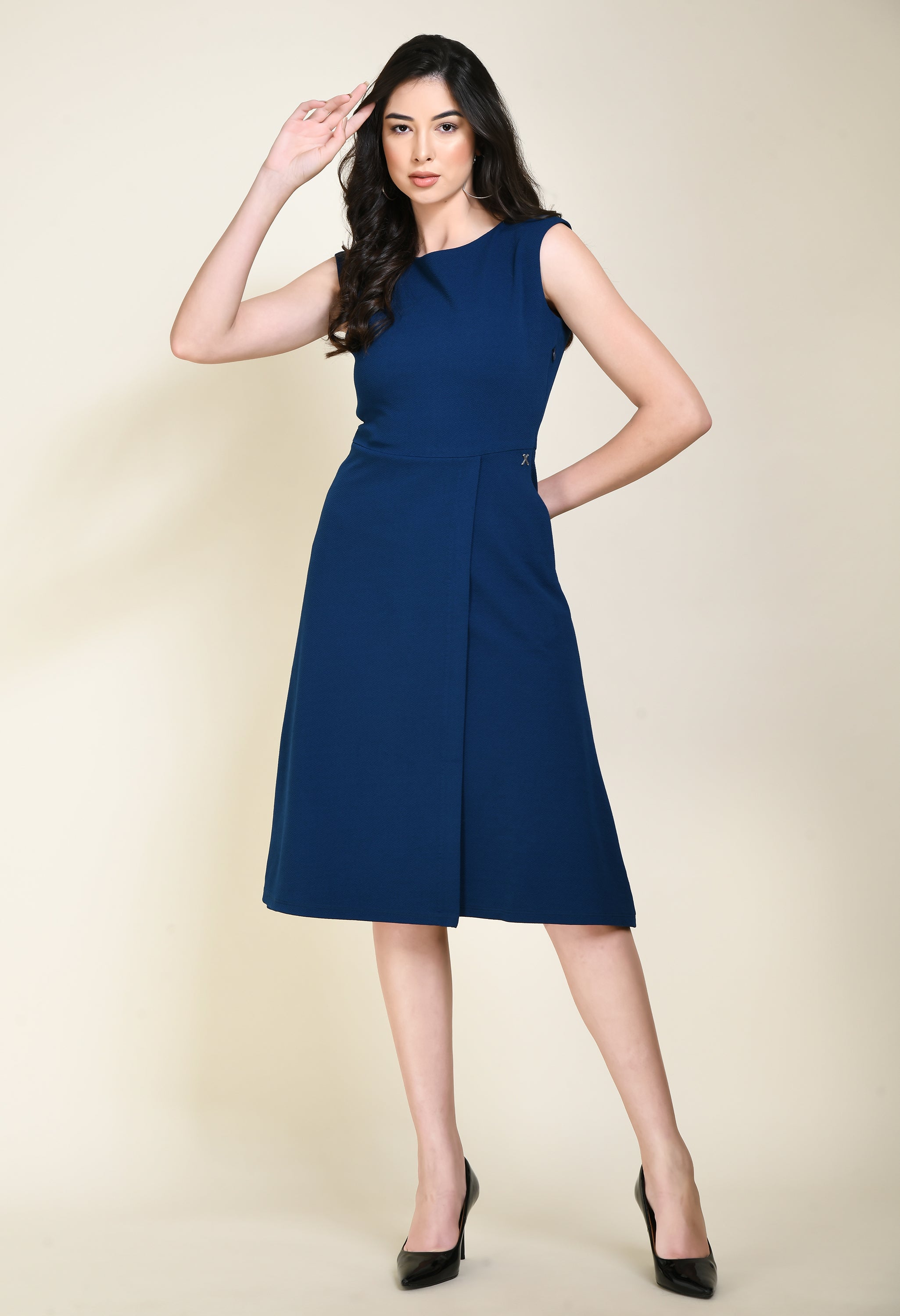 Exude Pride A-line Wrap Dress