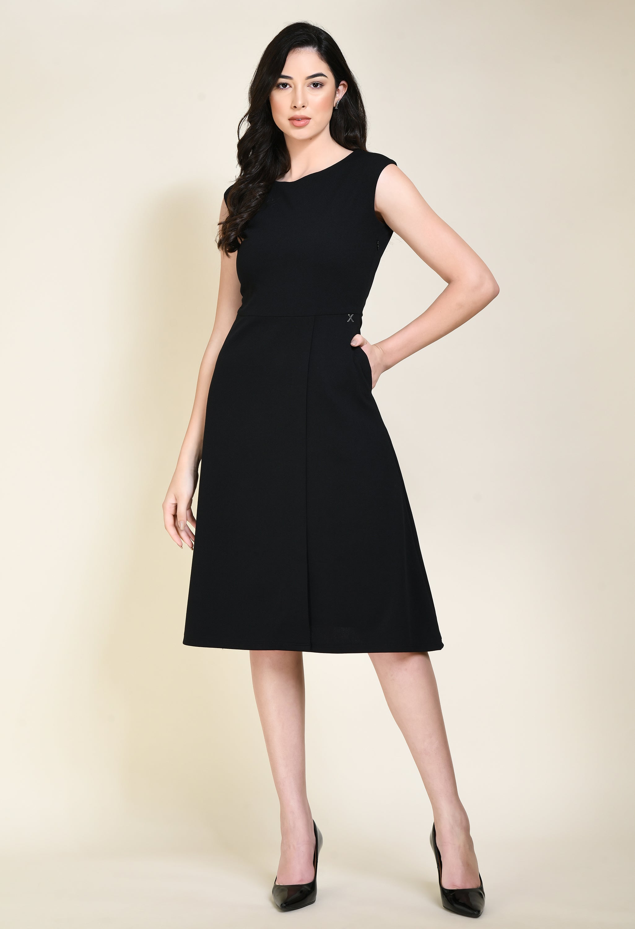 Exude Pride A-line Wrap Dress