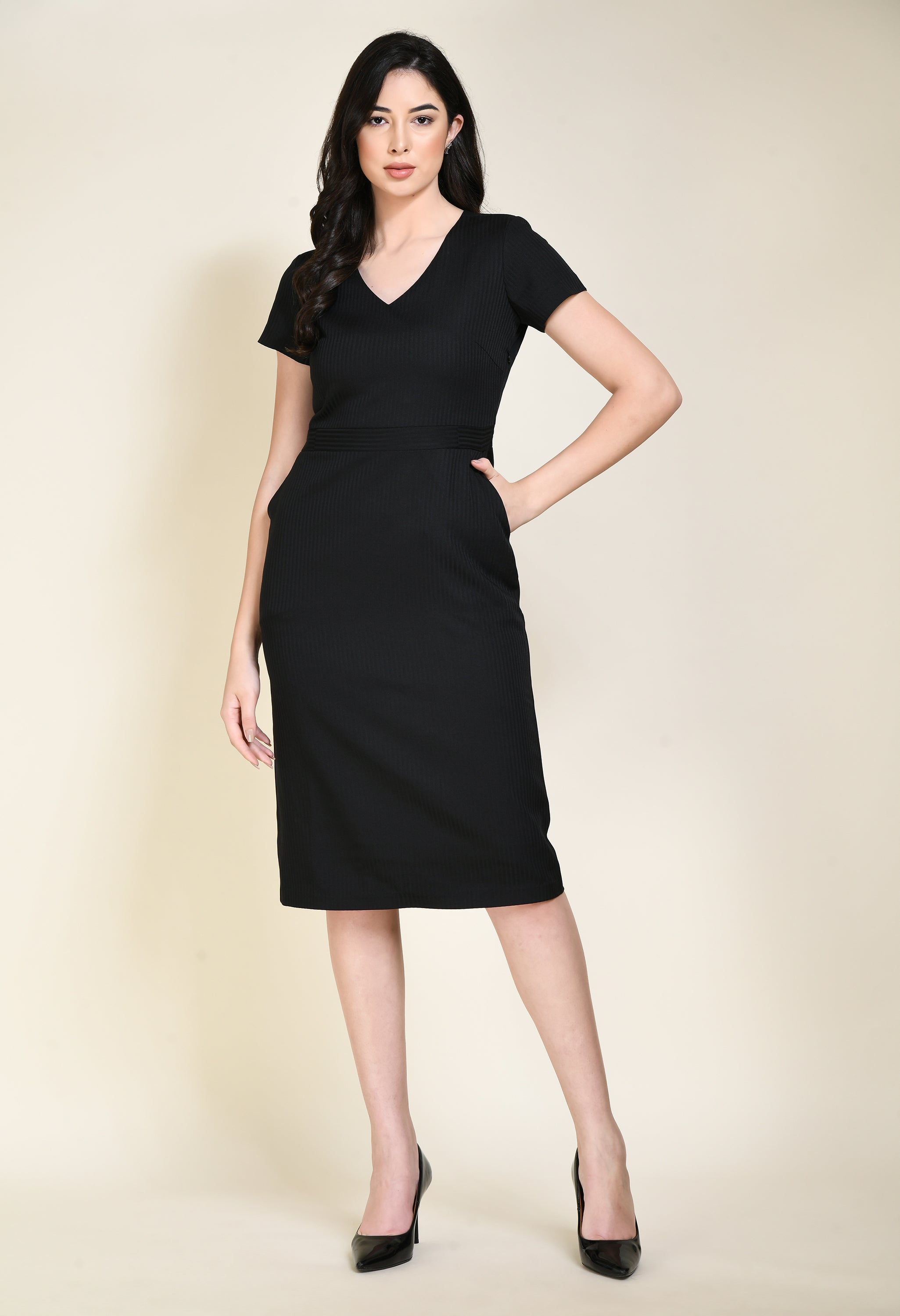 Exude Composure Sheath Dress