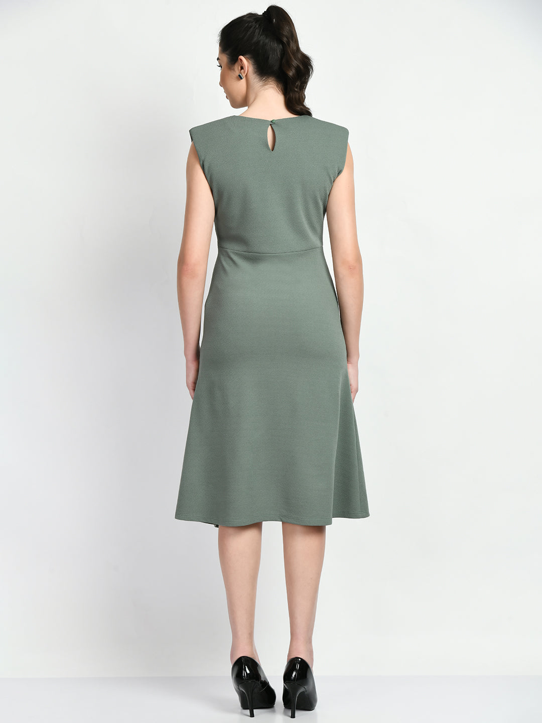 Exude Finesse Asymmetrical A-line Dress