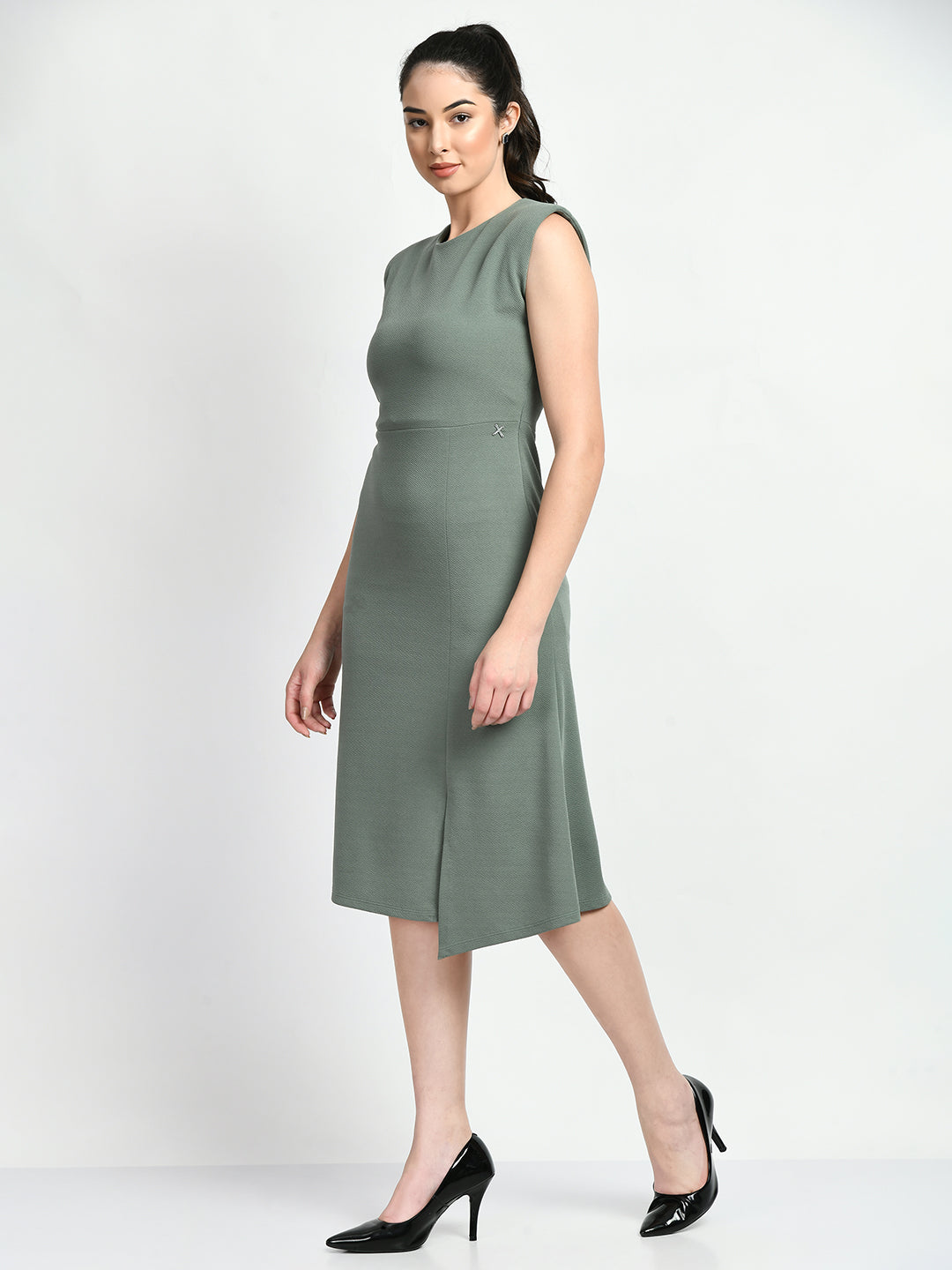 Exude Finesse Asymmetrical A-line Dress