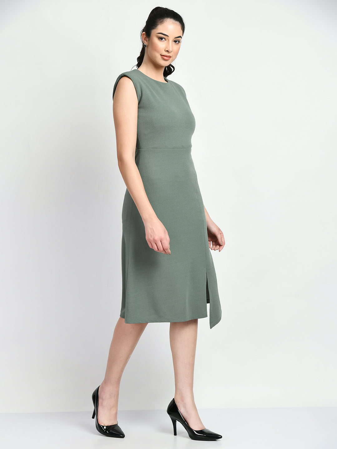 Exude Finesse Asymmetrical A-line Dress