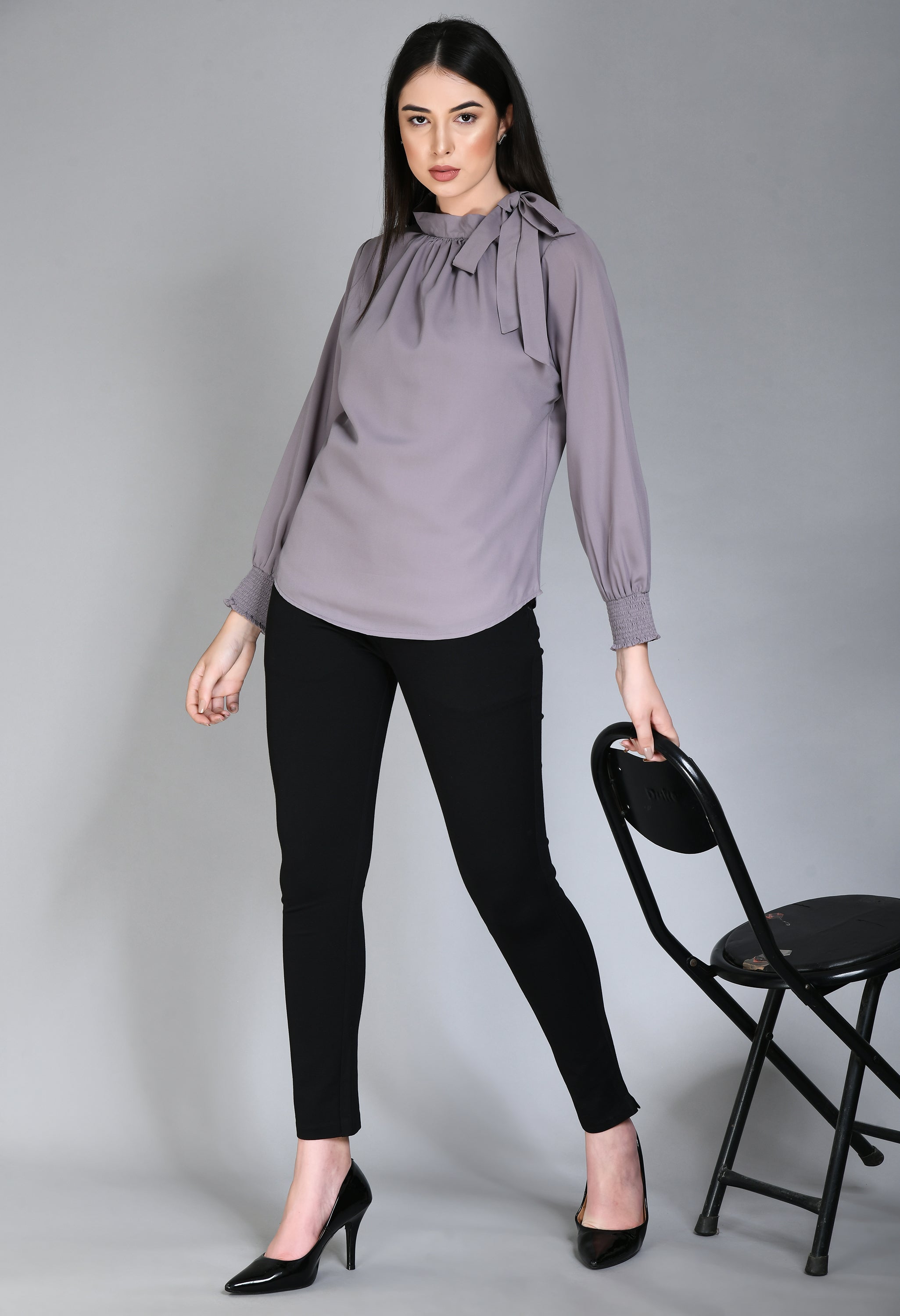 Exude Honesty Side Knot Top