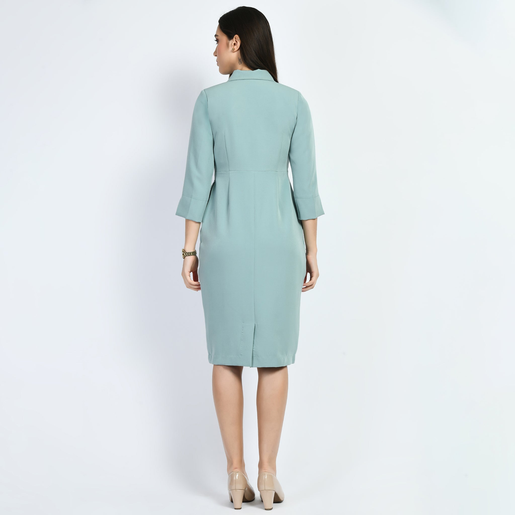 Exude Wonder Blazer Sheath Dress