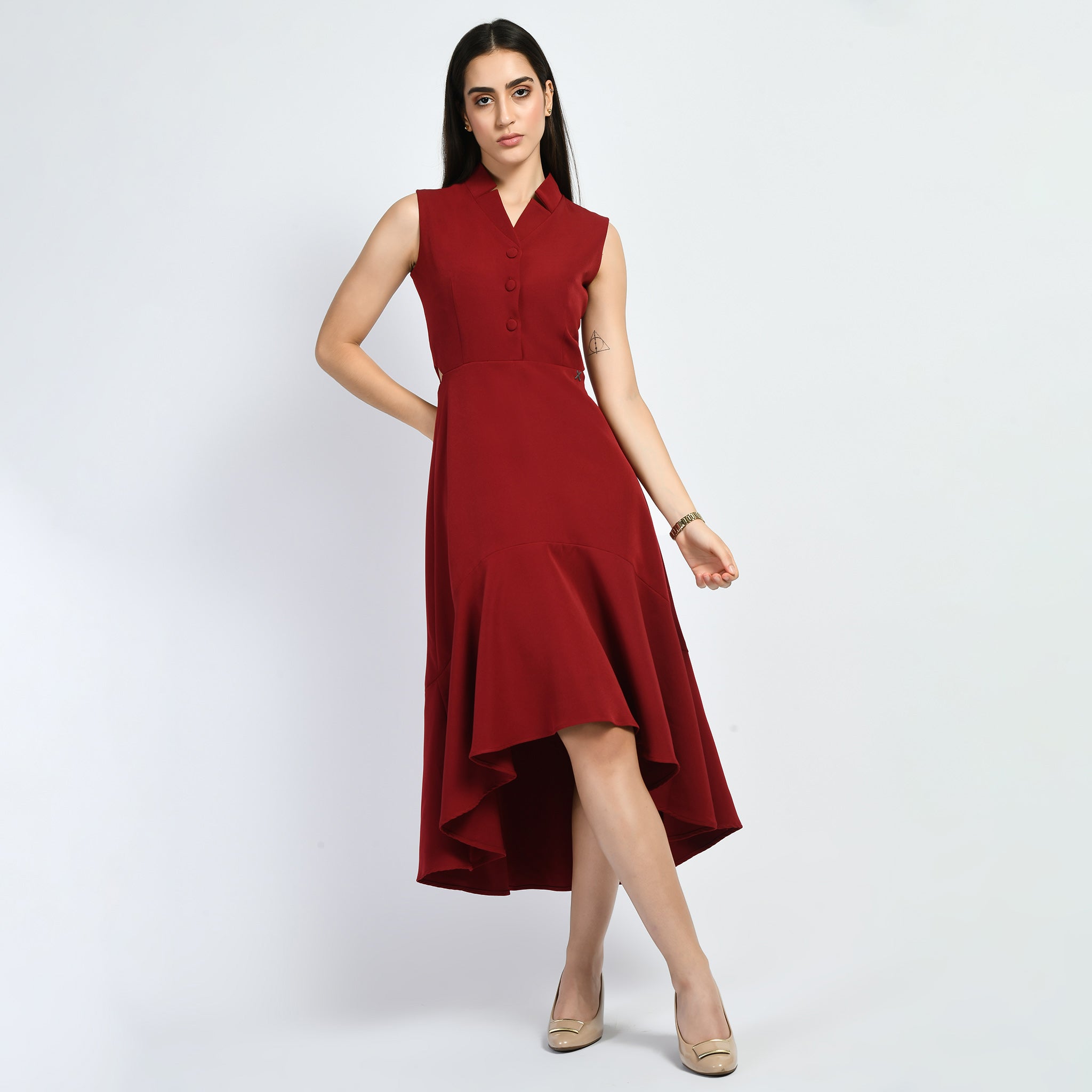 Exude Vivacity Cut out Maxi Dress