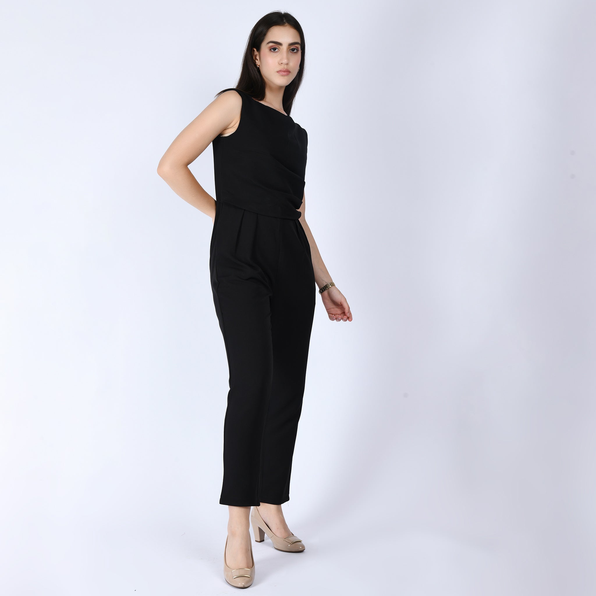 Exude Divinity Straight Fit Jumpsuit