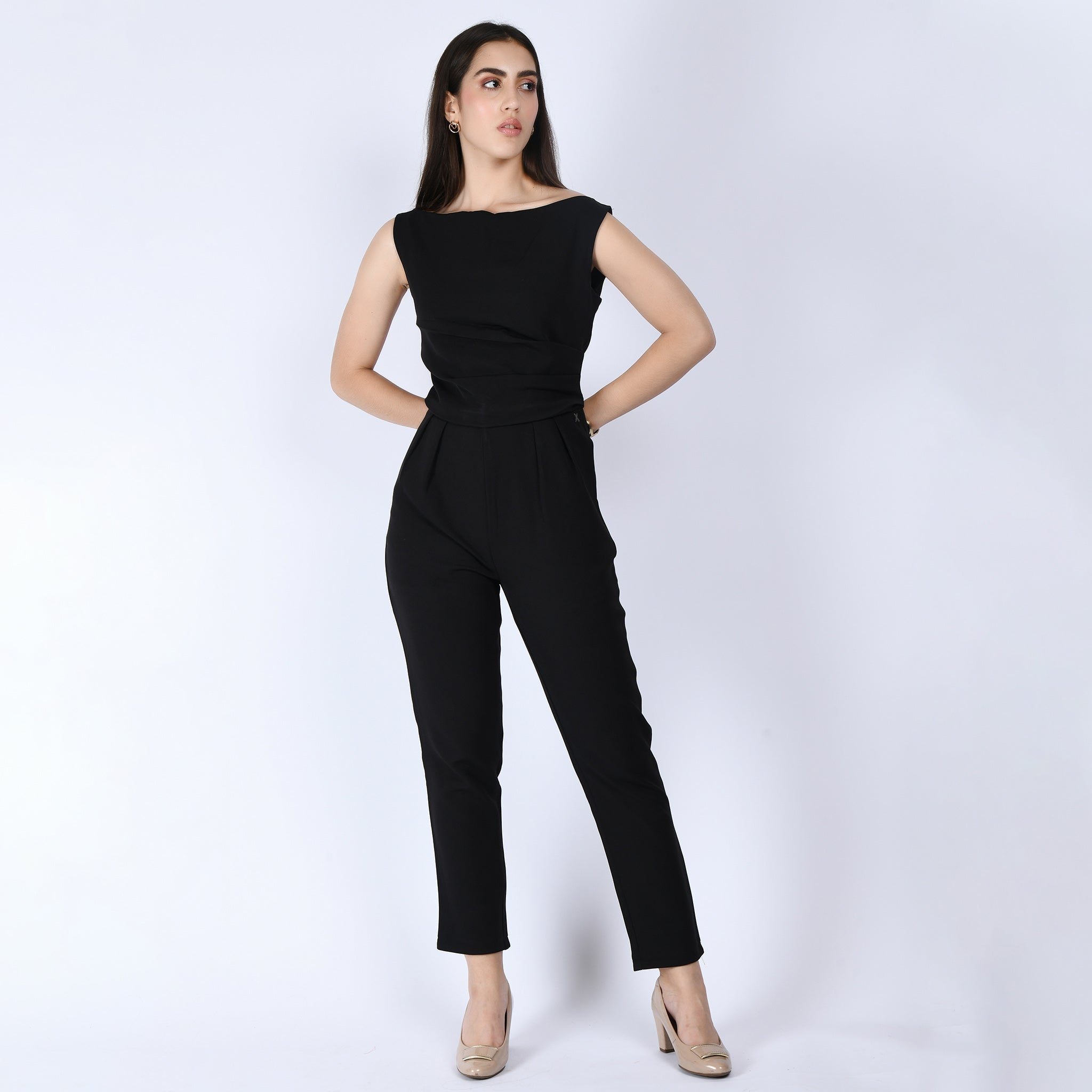 Exude Divinity Straight Fit Jumpsuit