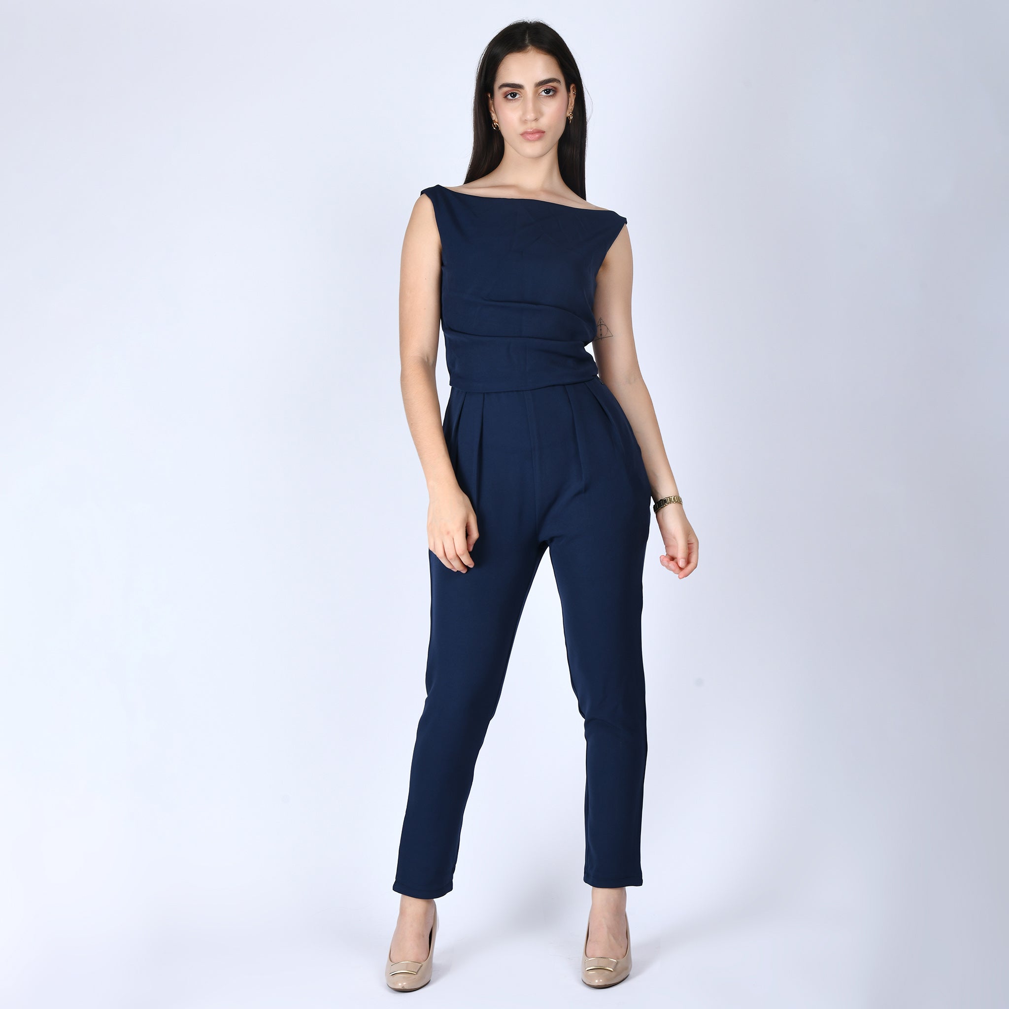 Exude Divinity Straight Fit Jumpsuit