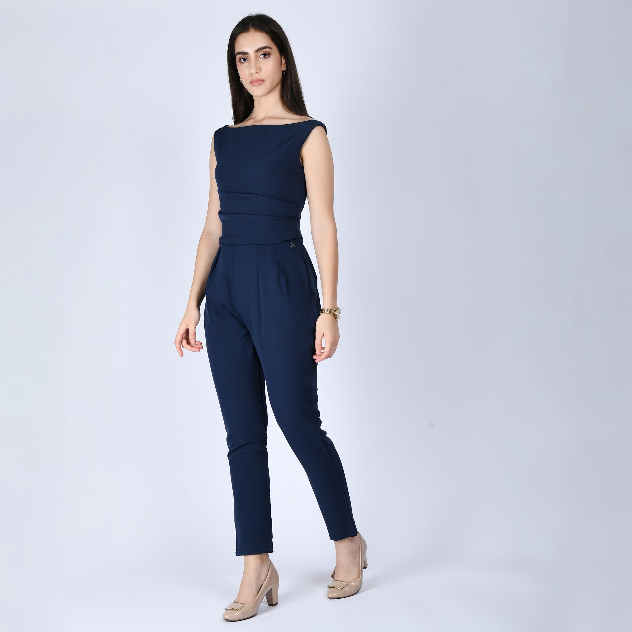 Exude Divinity Straight Fit Jumpsuit