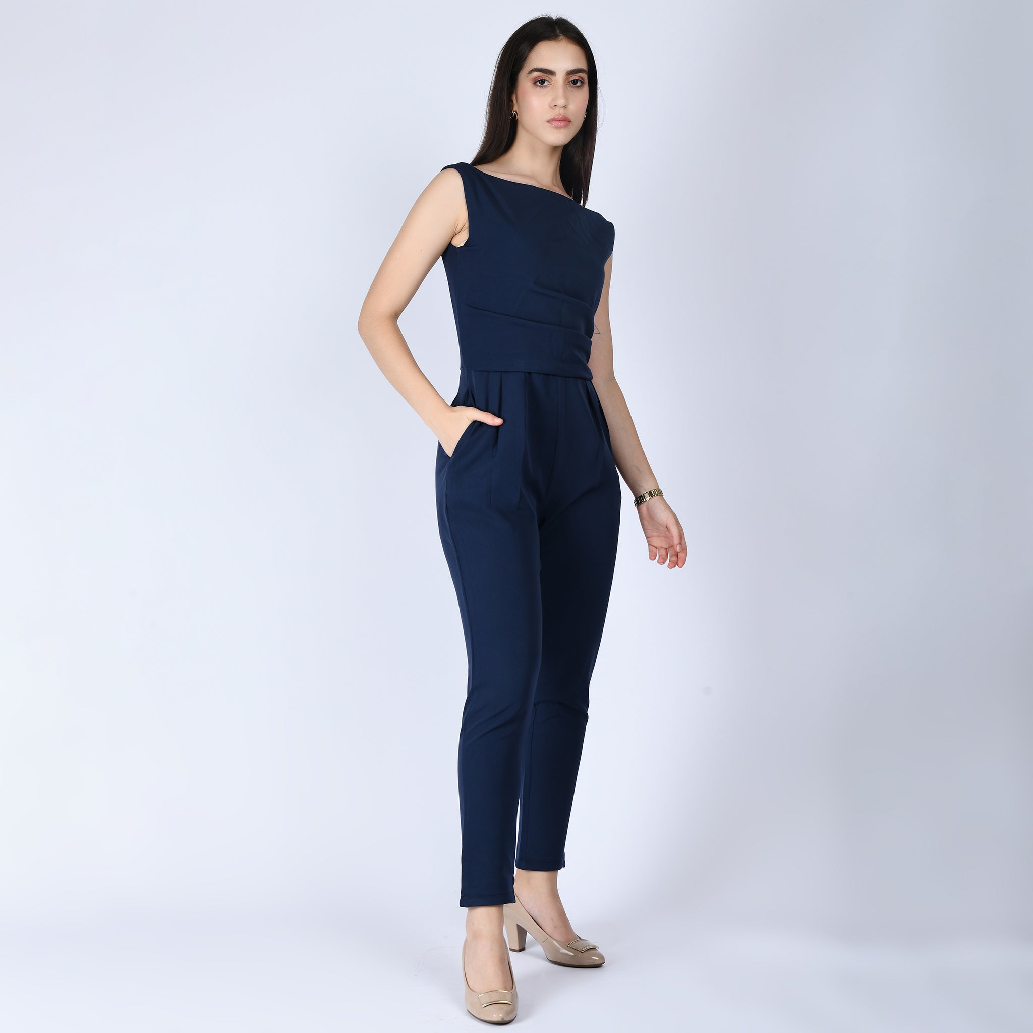 Exude Divinity Straight Fit Jumpsuit