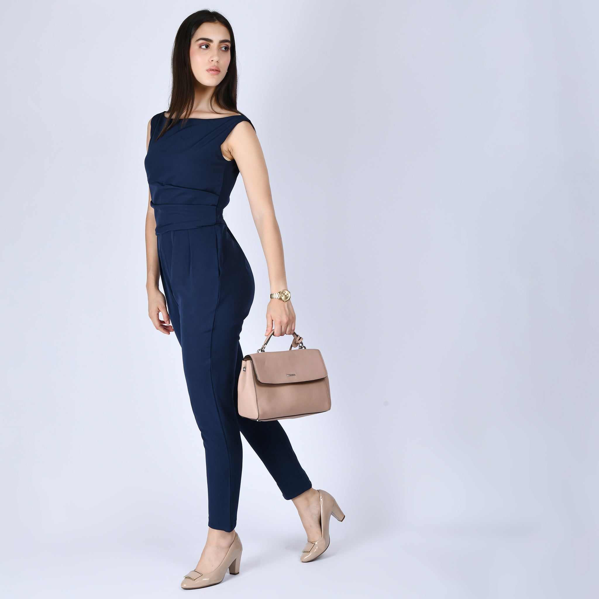 Exude Divinity Straight Fit Jumpsuit