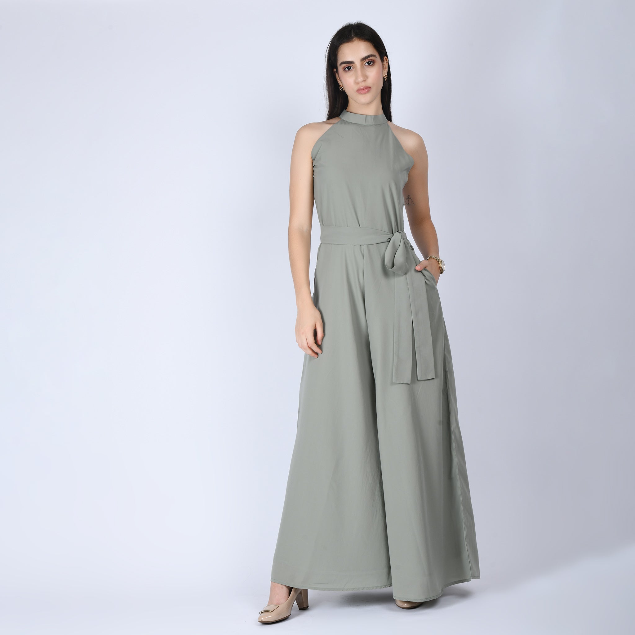 Exude Splendidness Extra Wide-Leg Jumpsuit