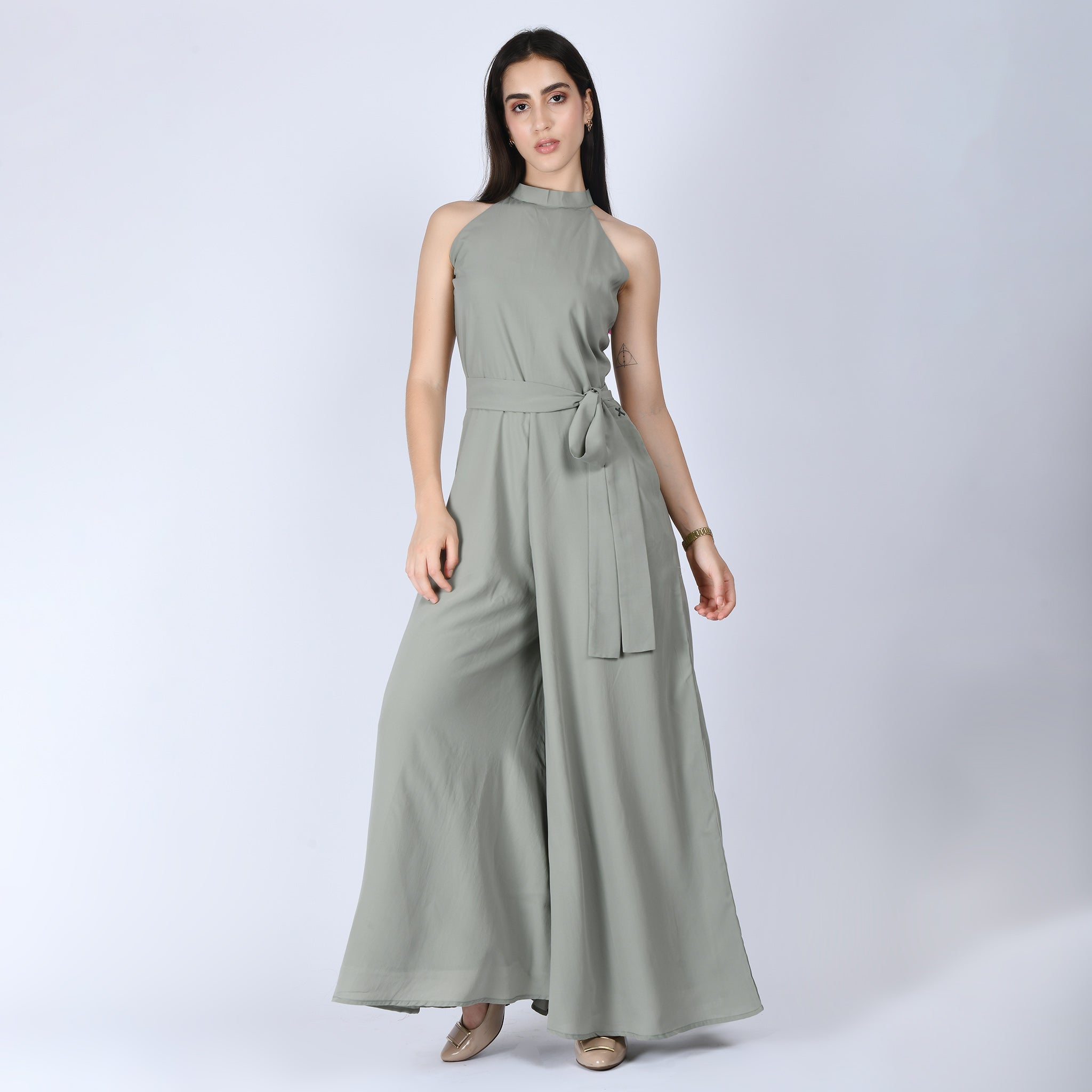 Exude Splendidness Extra Wide-Leg Jumpsuit