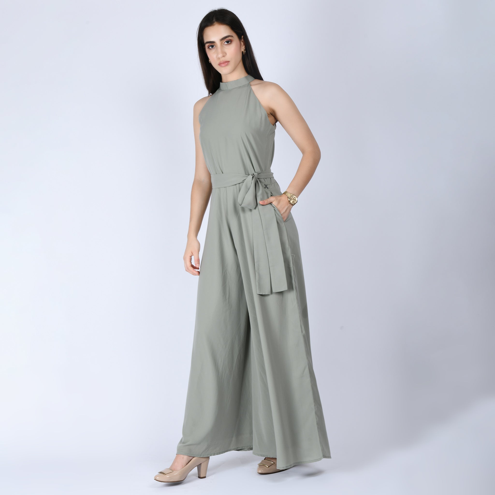 Exude Splendidness Extra Wide-Leg Jumpsuit