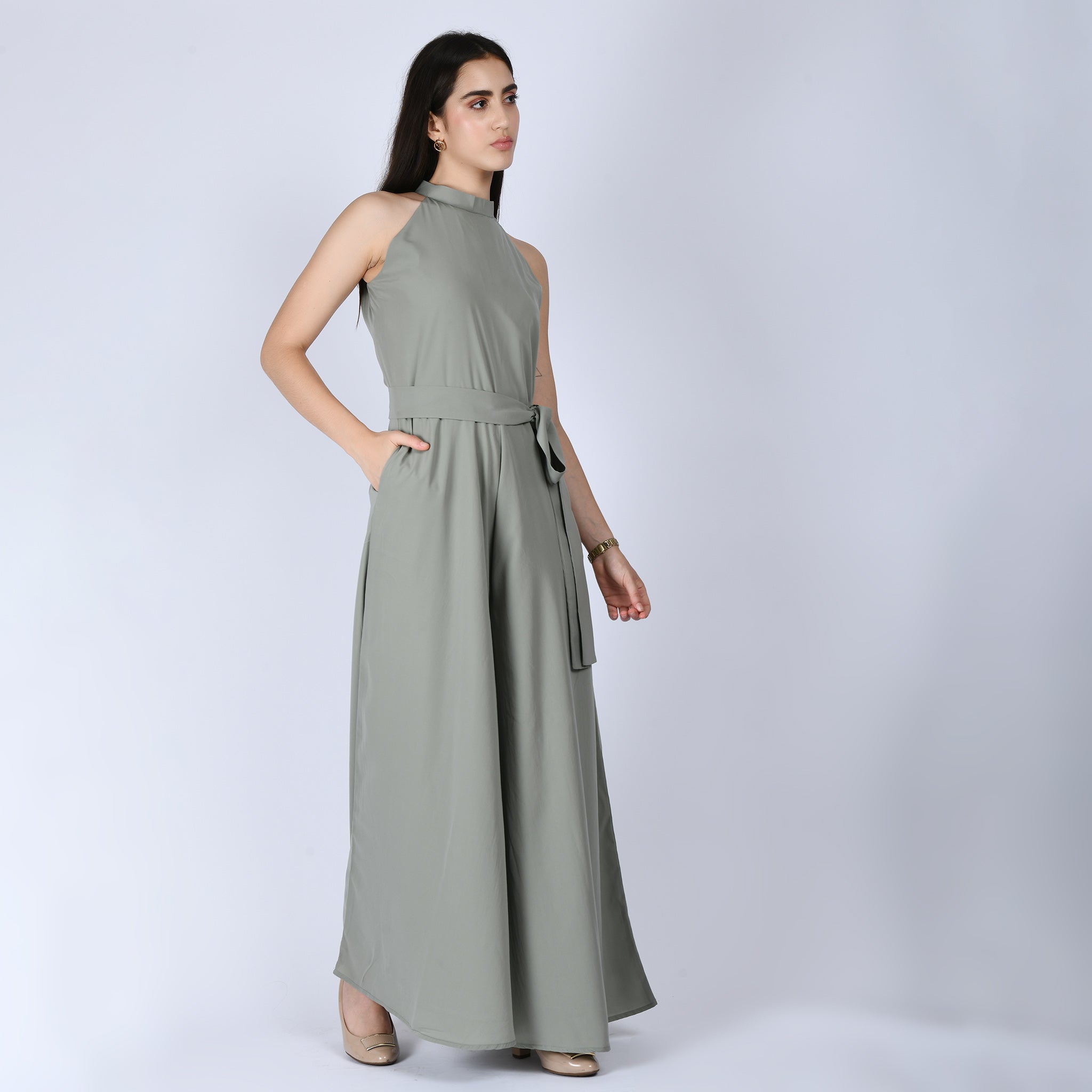 Exude Splendidness Extra Wide-Leg Jumpsuit