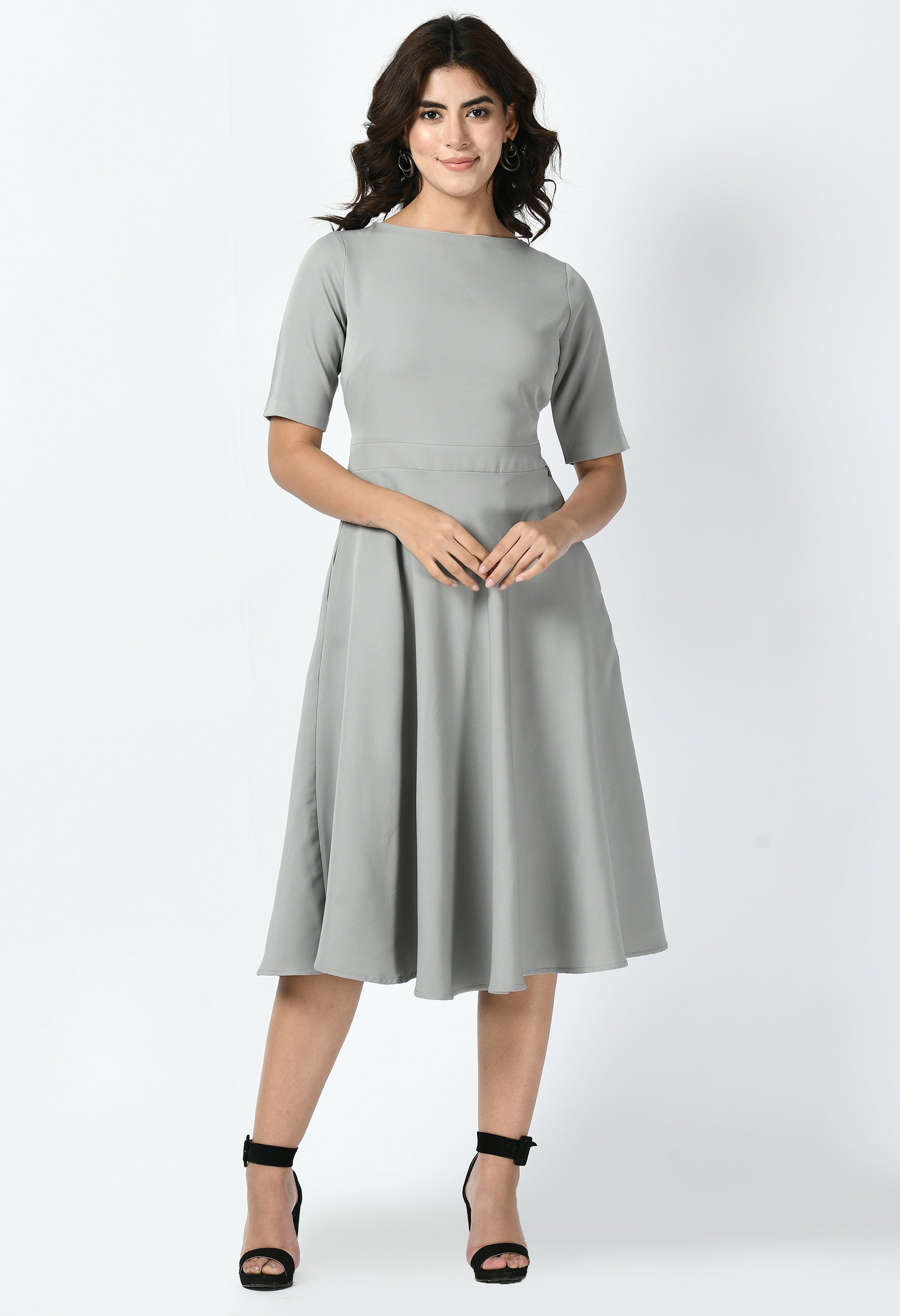 Exude Epitome Classic A-line Dress