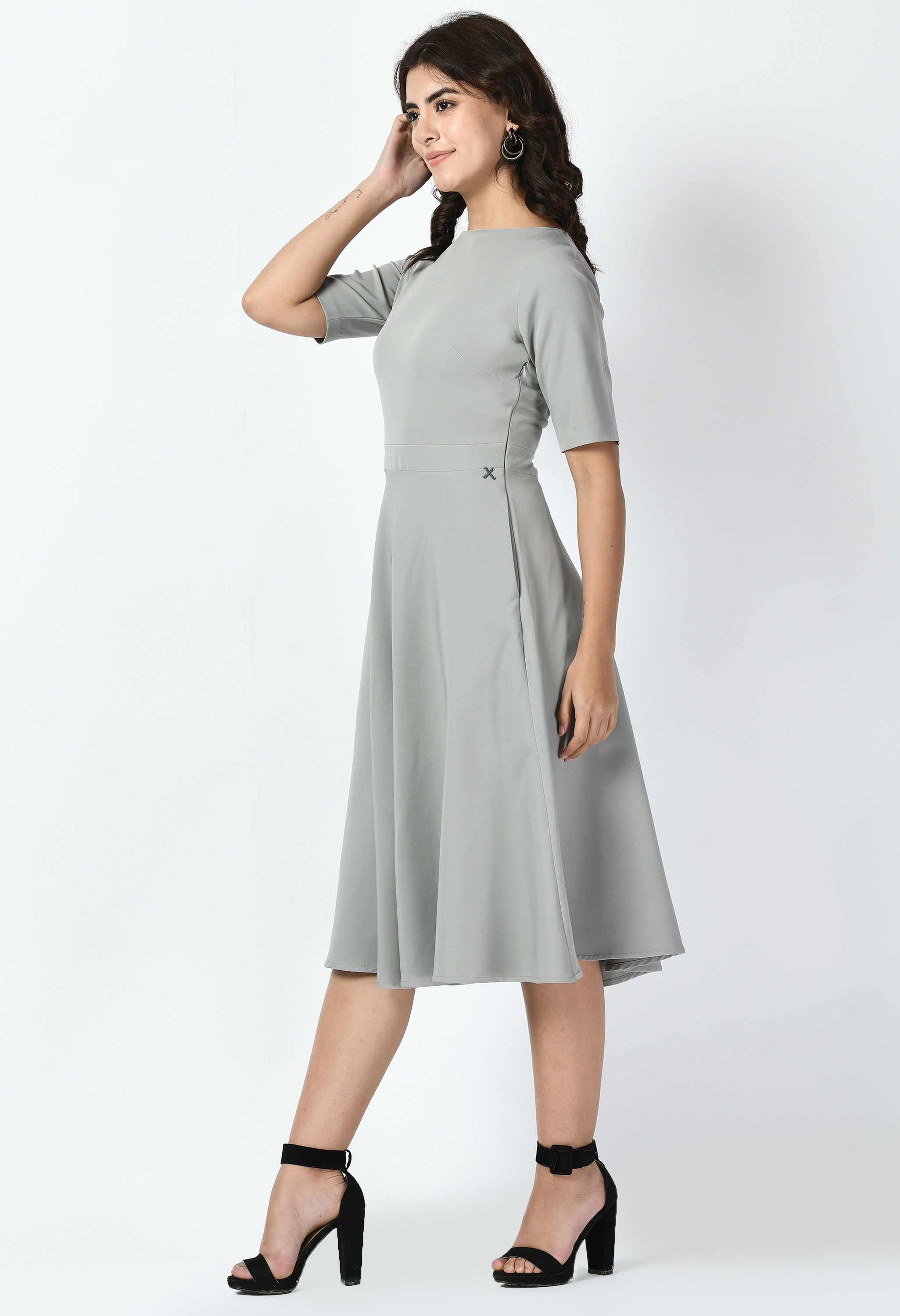 Exude Epitome Classic A-line Dress