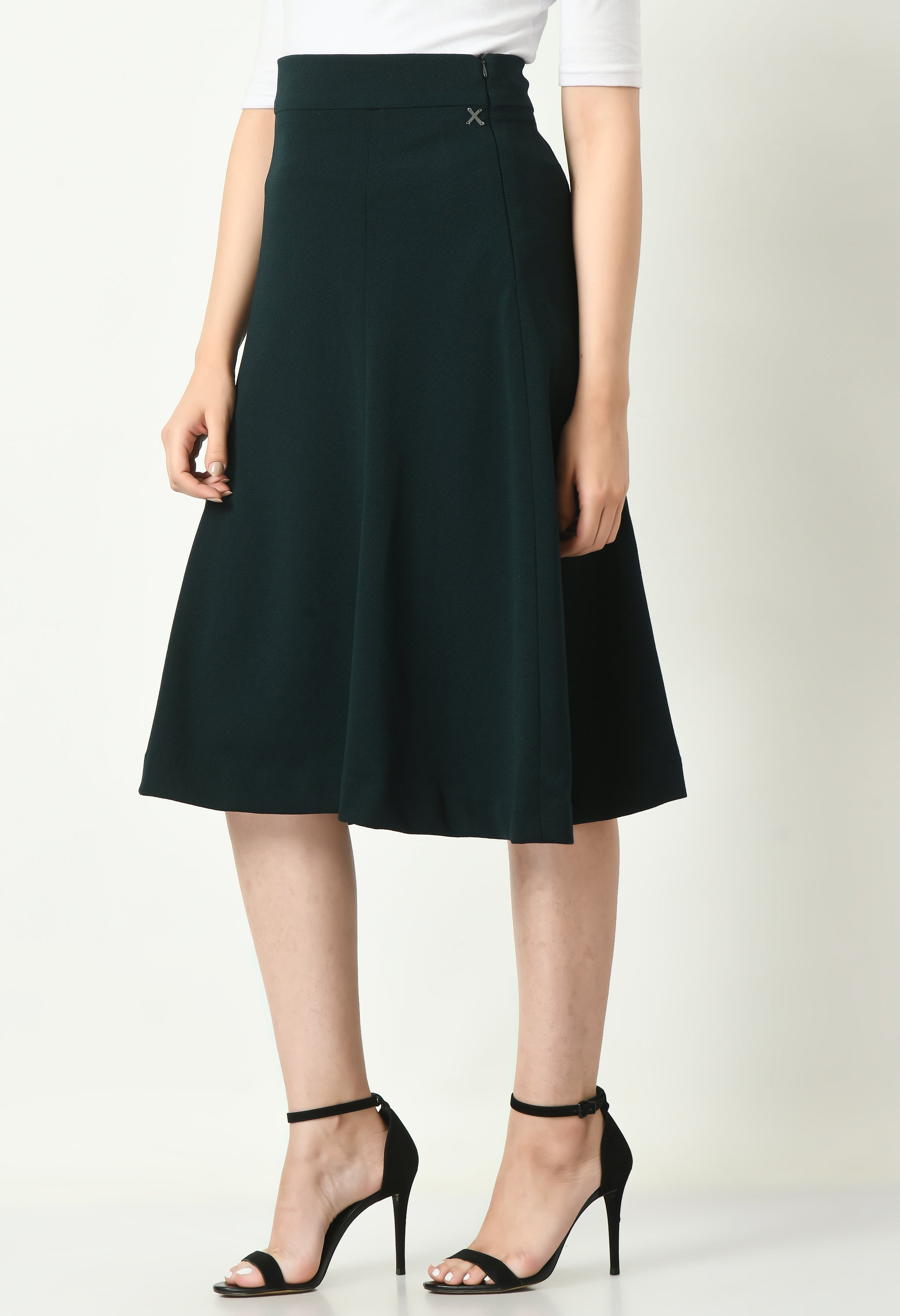 Exude Victory A-line Midi Skirt