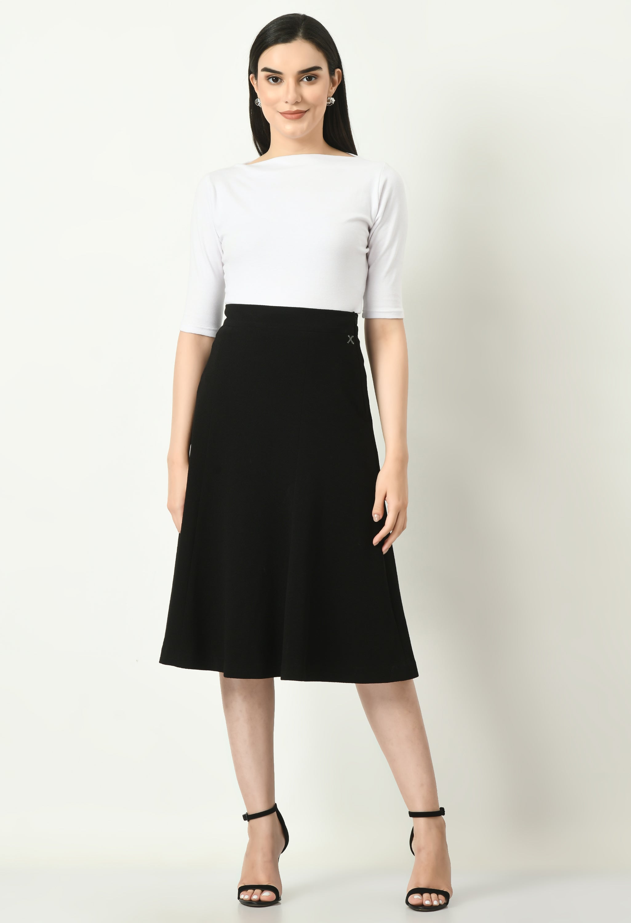 Exude Victory A-line Midi Skirt