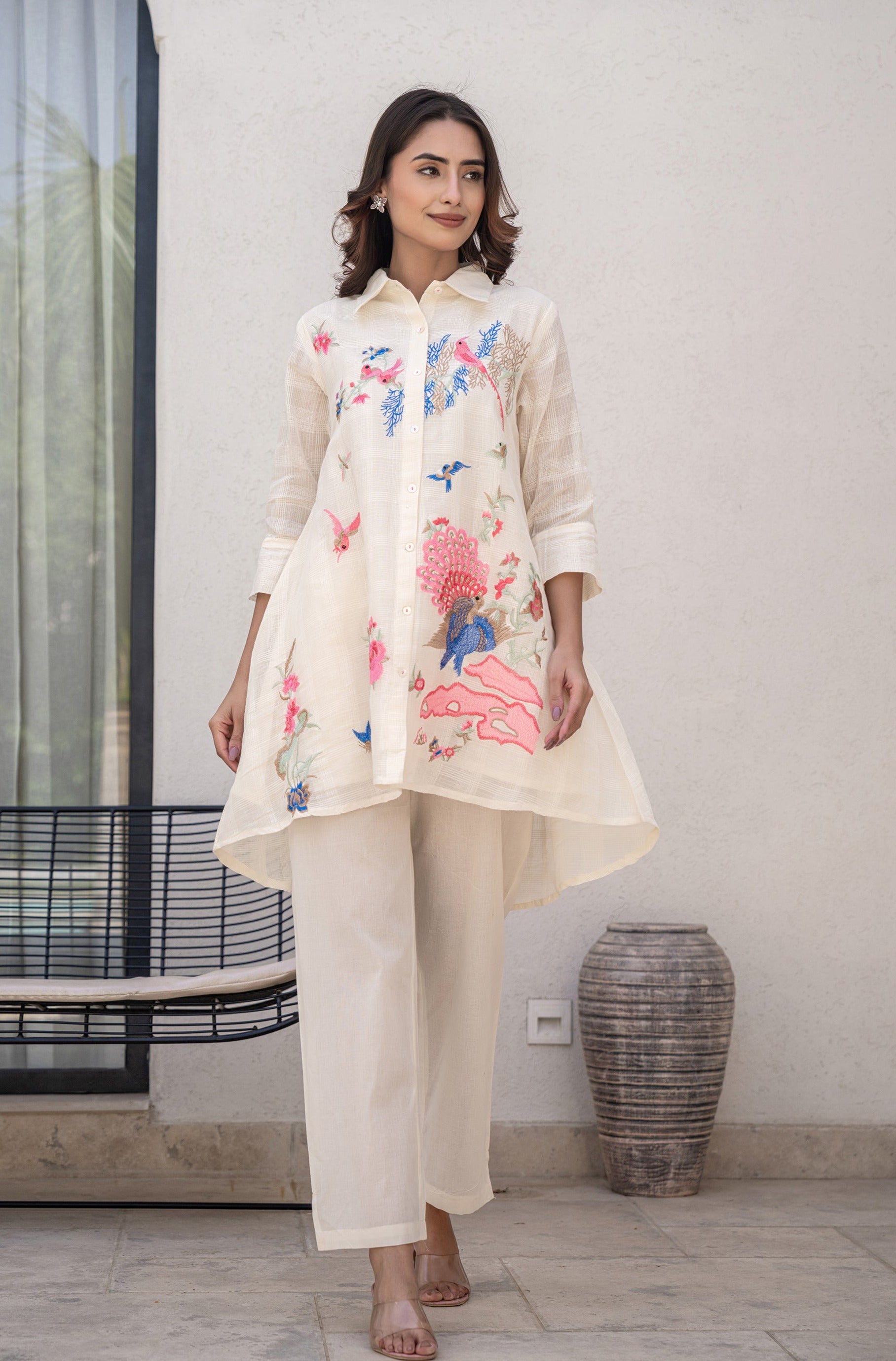 Teresa Birdy Cotton Co-ord Set- AL