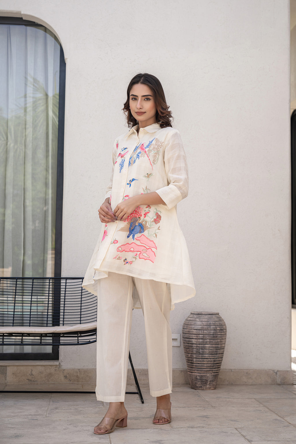 Teresa Birdy Cotton Co-ord Set- AL