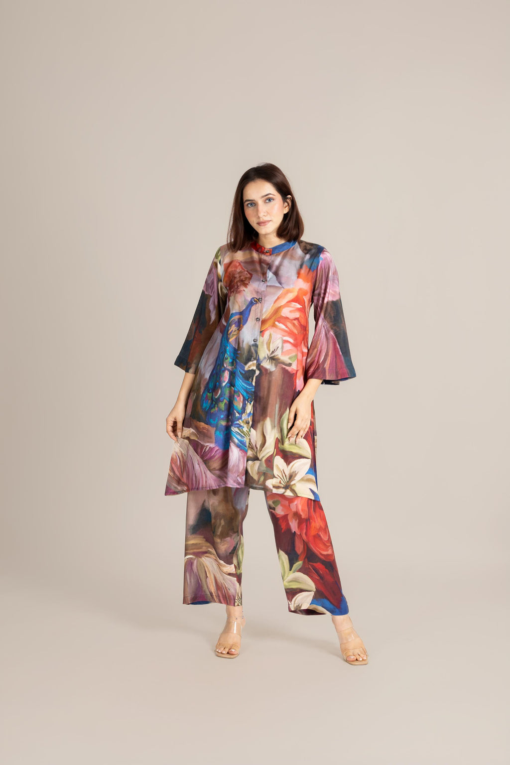 Feathered grace crane set