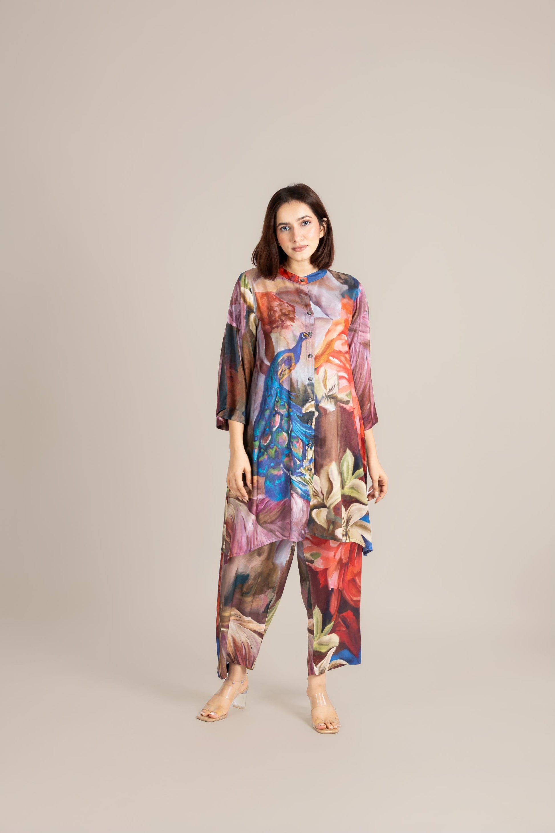 Feathered grace crane set