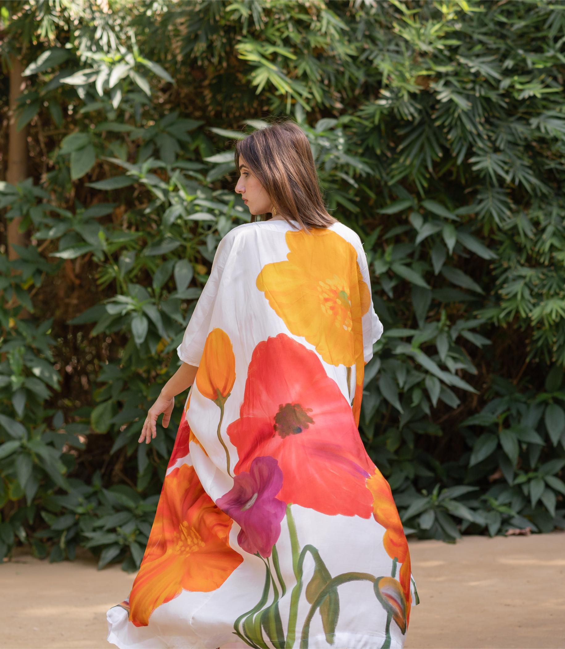 FLORAL KAFTAAN