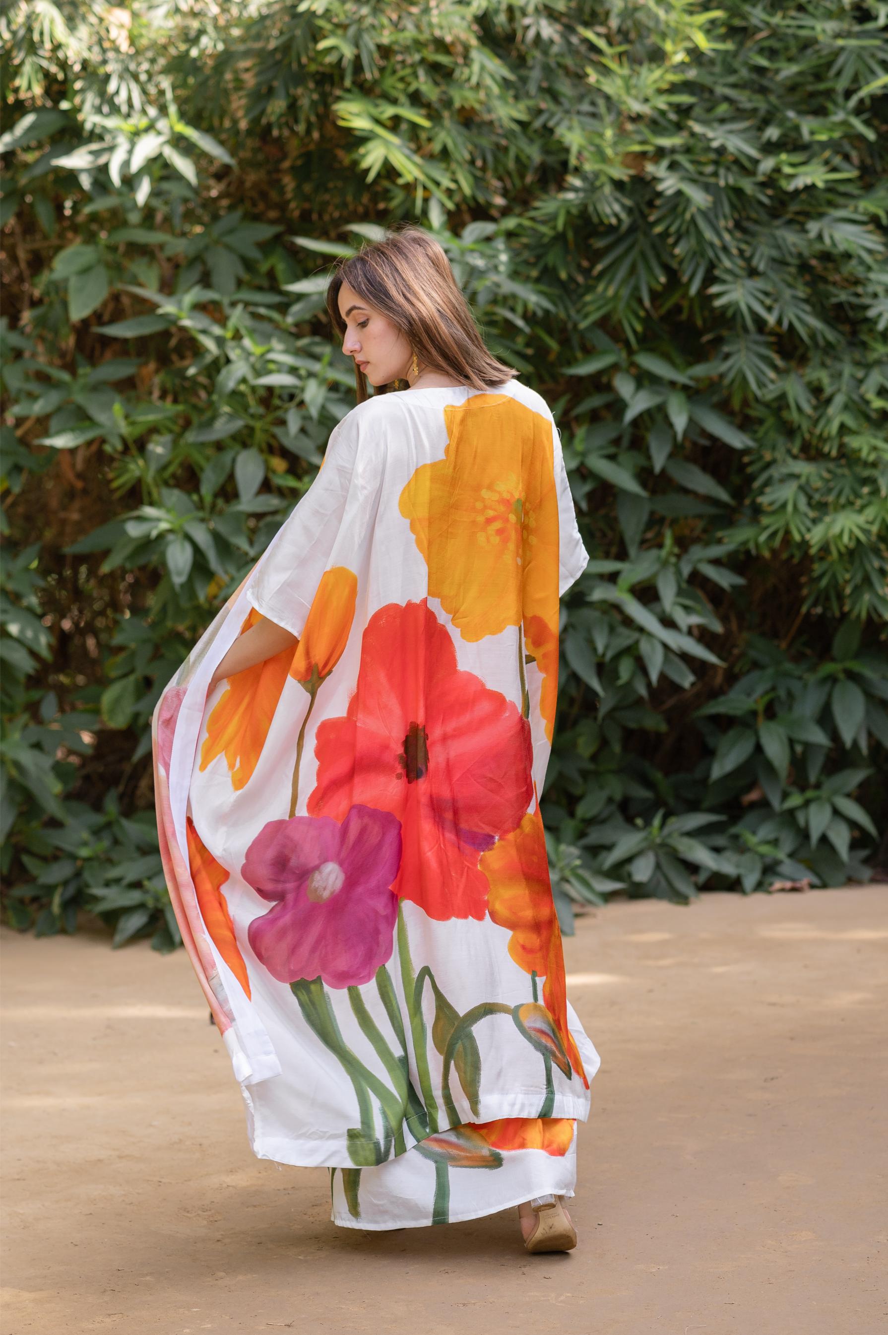FLORAL SKIRT SET -SET 3