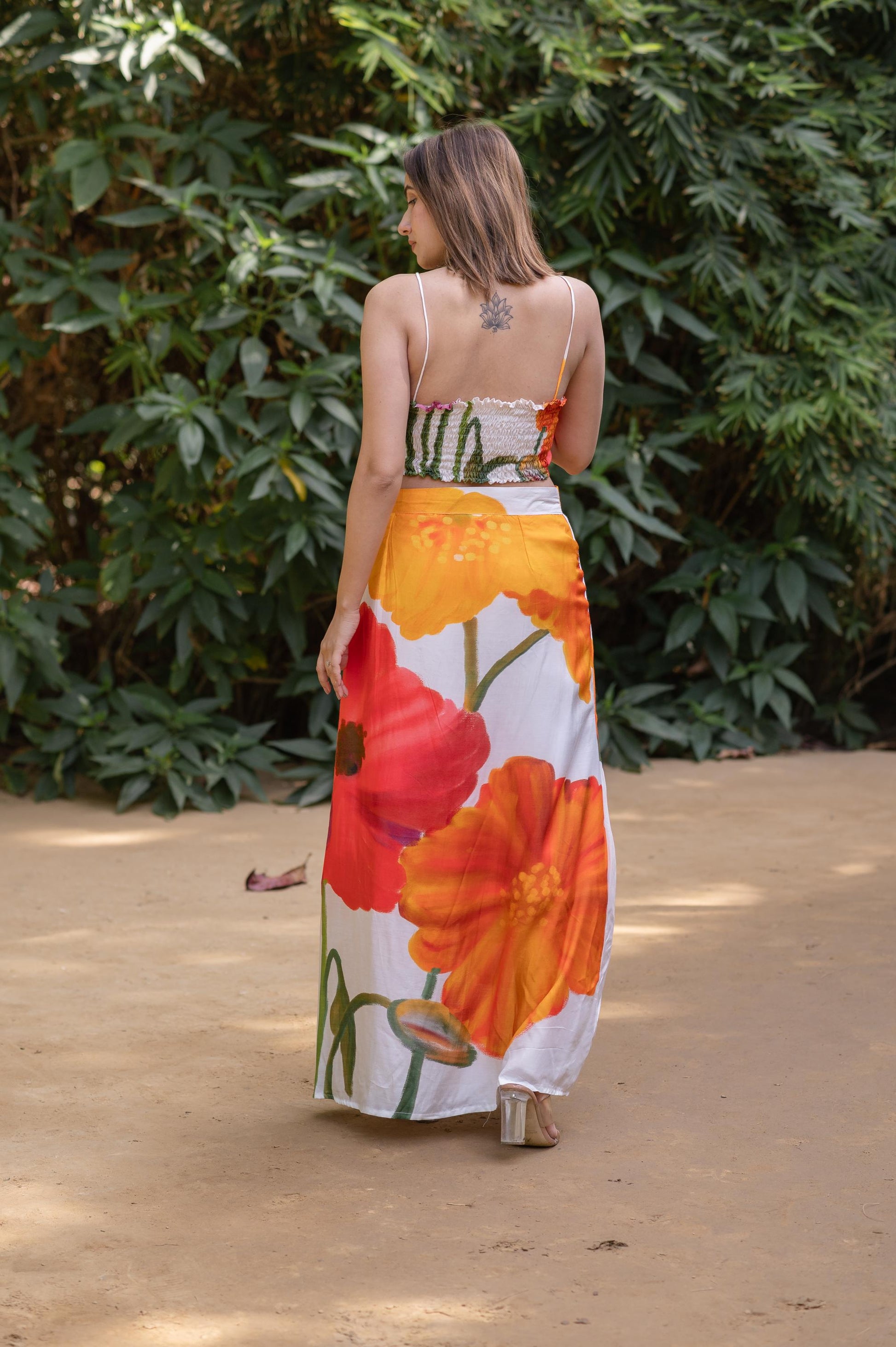 FLORAL SKIRT SET -SET 3
