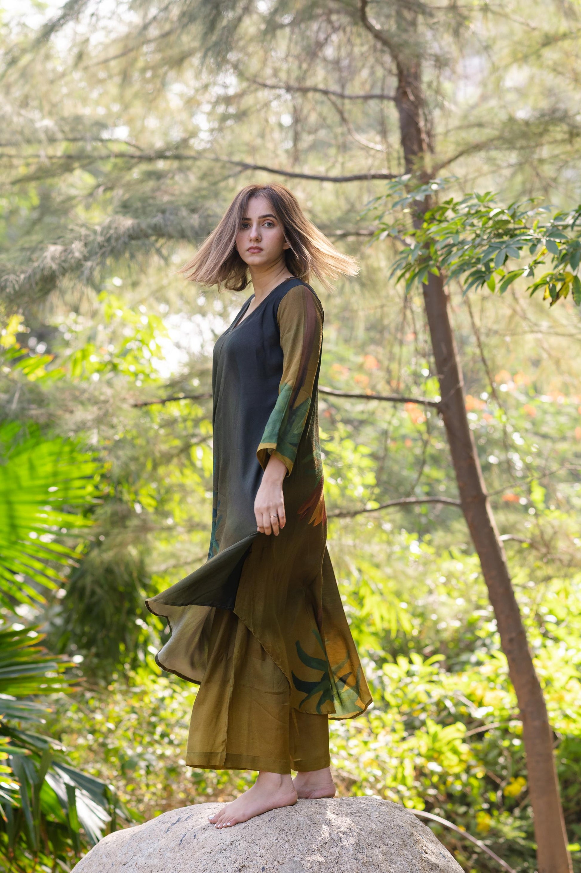 GOLDEN HOUR KURTA SET -SET OF 2
