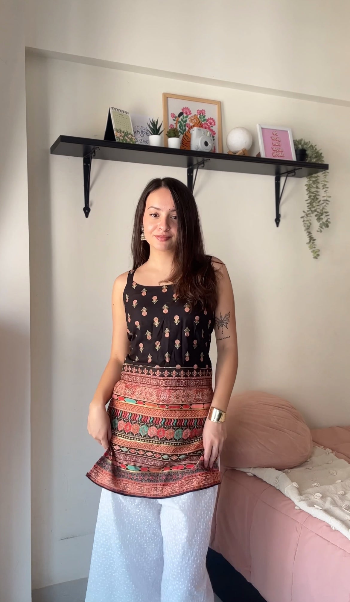 Floral Printed Tunic-AH