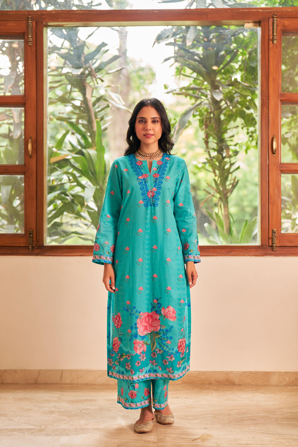 Dhwani Firozi Kurta Set of 3