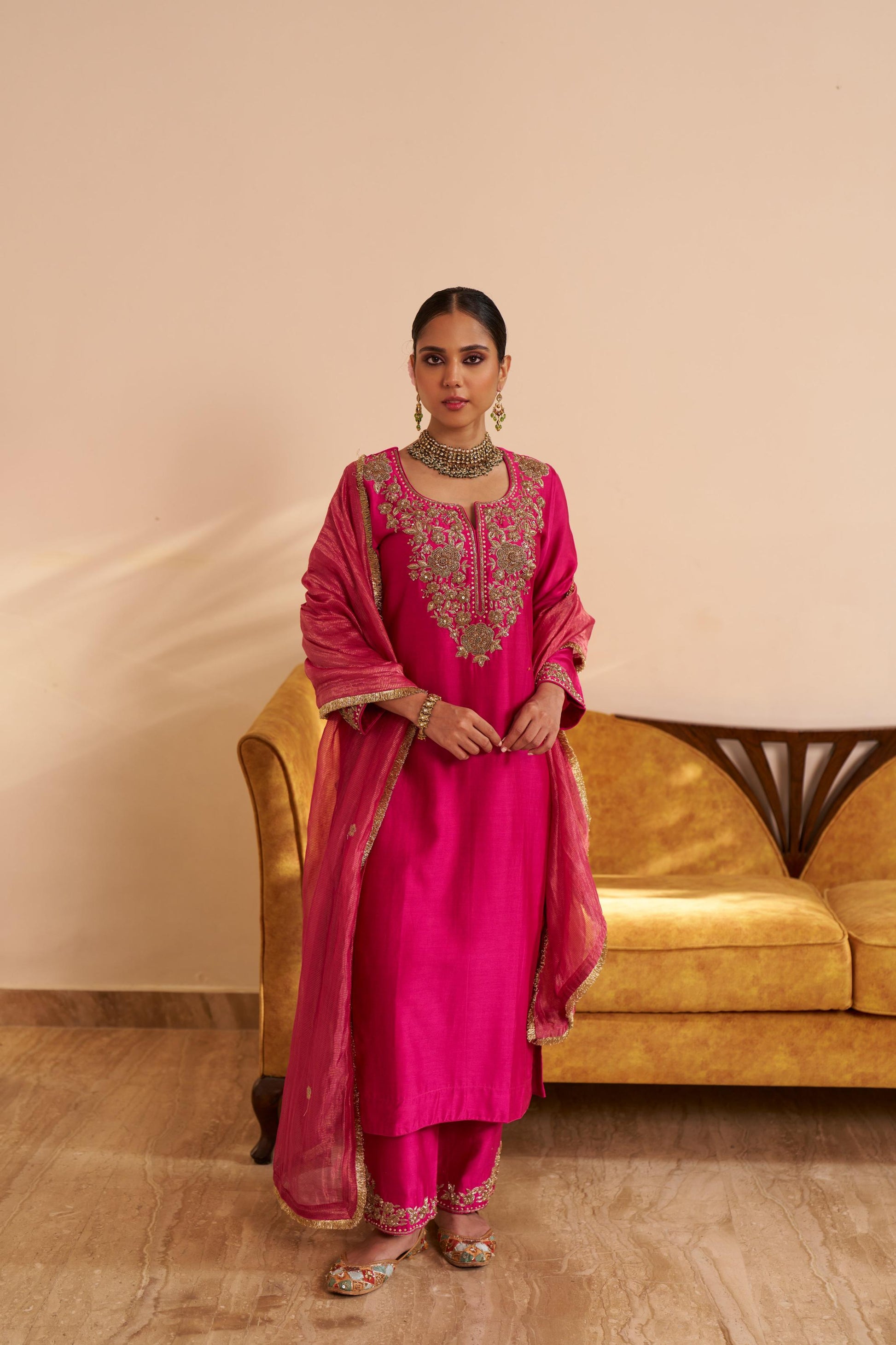 Inayat Fushisa Kurta Set of 3