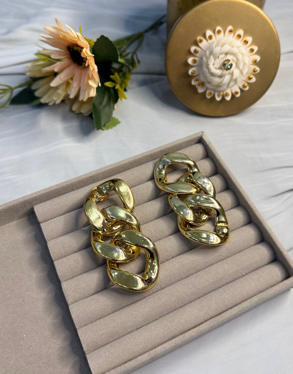 Gold Tone Earrings