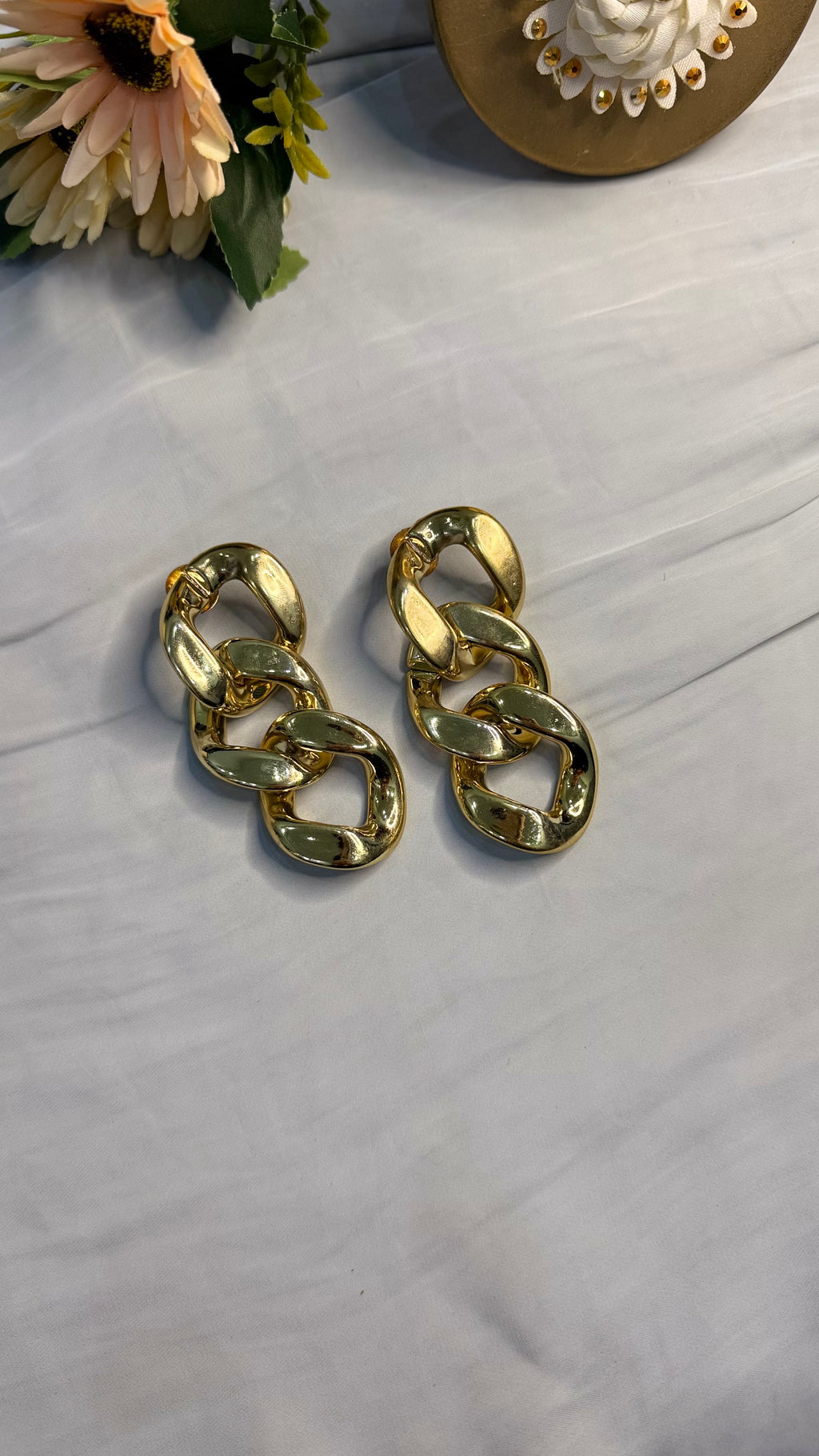 Gold Tone Earrings