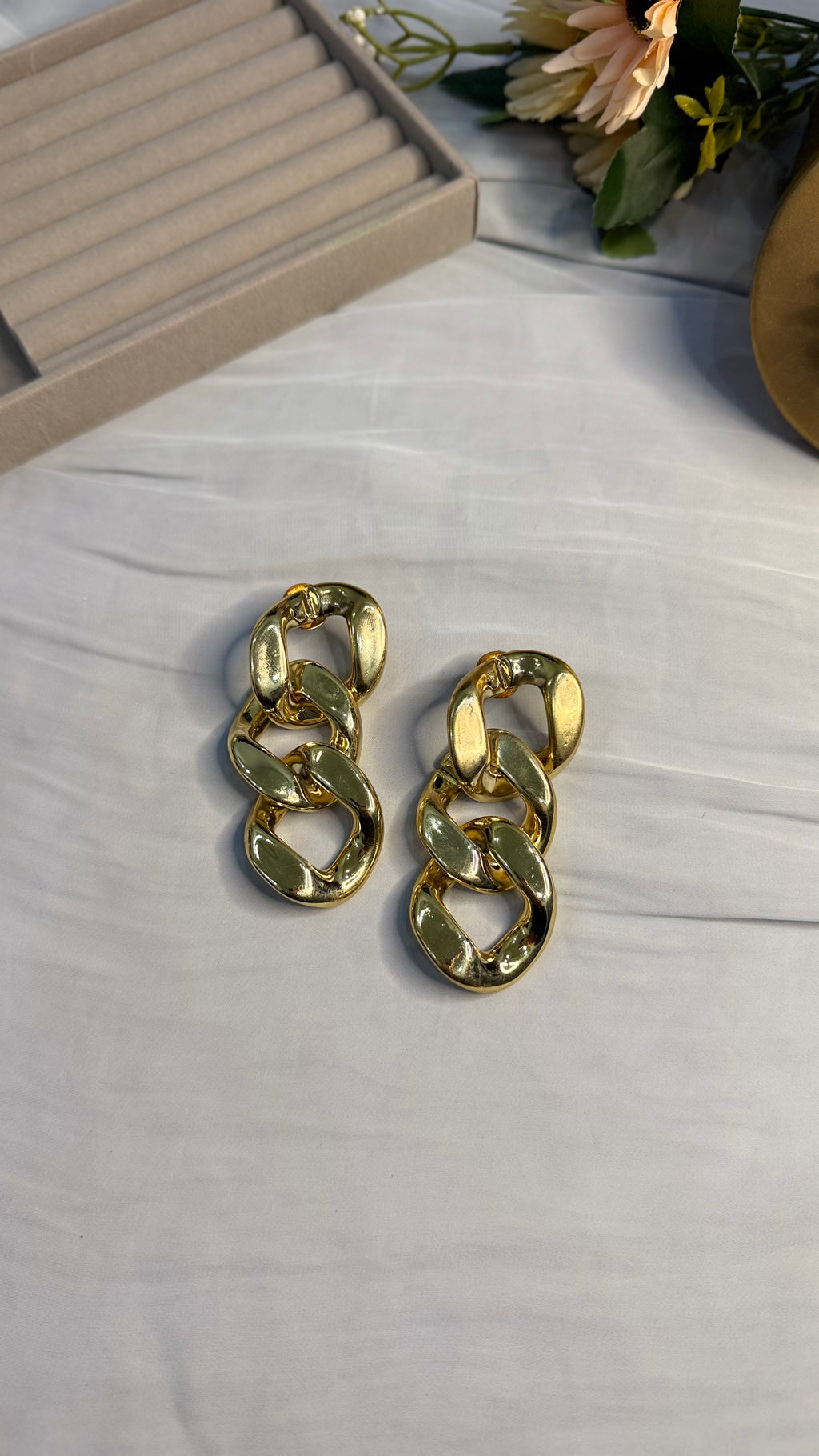 Gold Tone Earrings