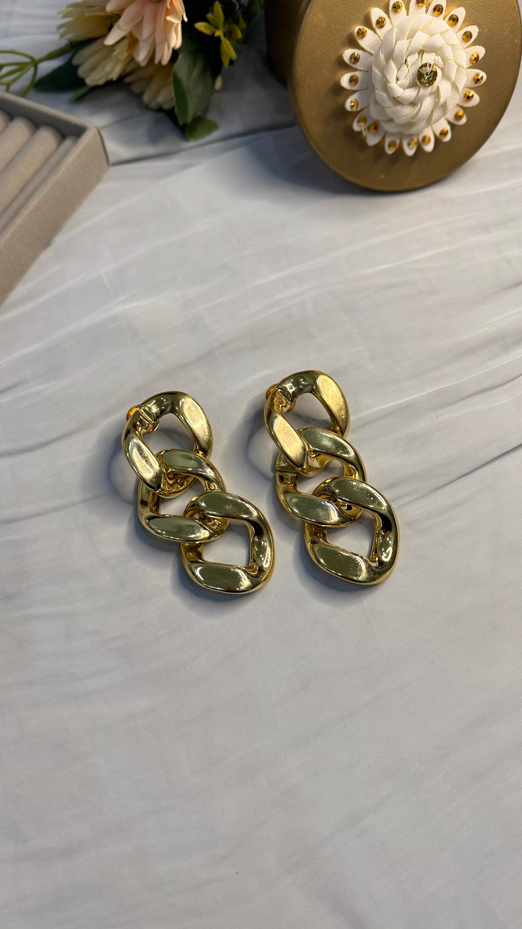 Gold Tone Earrings